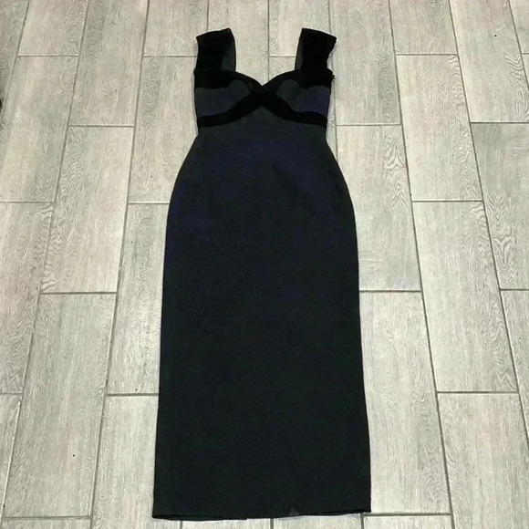 Lillie Rubin Dresses & Skirts - Lillie Rubin Andrea Polizzi for Alex Lester Black Bodycon Dress Size 6​